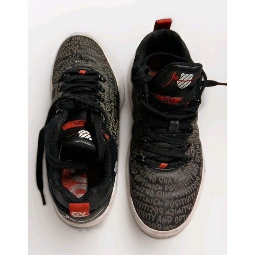 K Swiss x Gary Vee 004 Low Black White Positivity/Optimism Shoes Men's Size 9.5